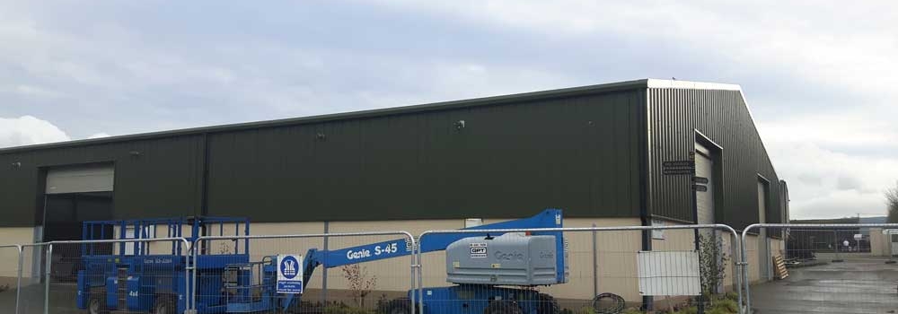 Completed architectural cladding project delivered by Brickmore Construction in Ireland